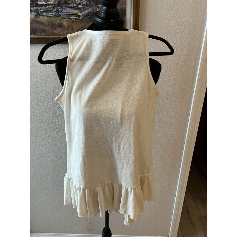 The Rustic Rack Off White Small Tank Top - Picture 4 of 4